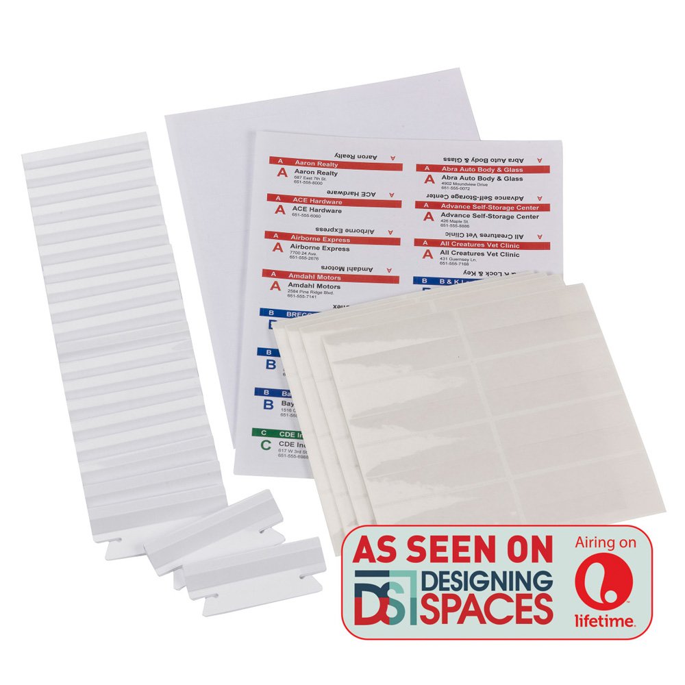 Smead Viewables® Hanging Folder Label Refill Pack - Compatible with Inkjet & Laser Printers (64905) - Perfect for Office Organization & File Management