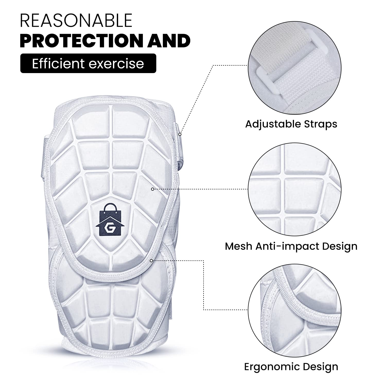 Baseball & Softball Elbow Guard - Maximum Protection & Comfort for Youth & Adult Players - Durable Outer Shell & Lightweight Design - Ideal for Batting Practice, Games & Training Sessions