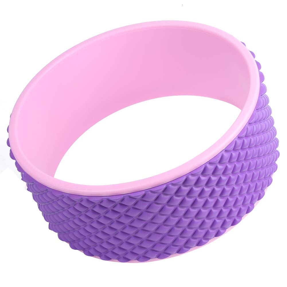 Vbestlife Yoga Roller & Massage Wheel for Yoga, Pilates, Stretching - Premium Foam Roller for Back Pain Relief, Muscle Recovery & Deep Tissue Massage - Perfect for Home Workouts, Gym & Physical Therapy