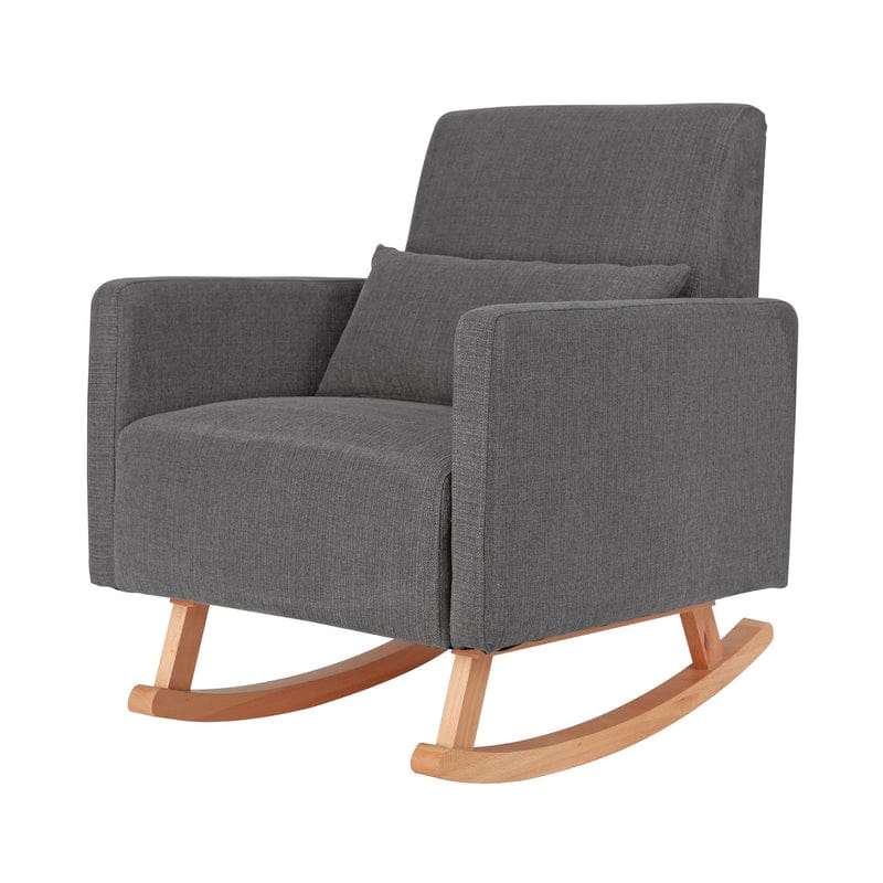 Second Story Home Milo Rocking Chair - Comfortable Nursery Rocking Chair for Baby Room, Perfect for Nursing, Reading & Relaxing
