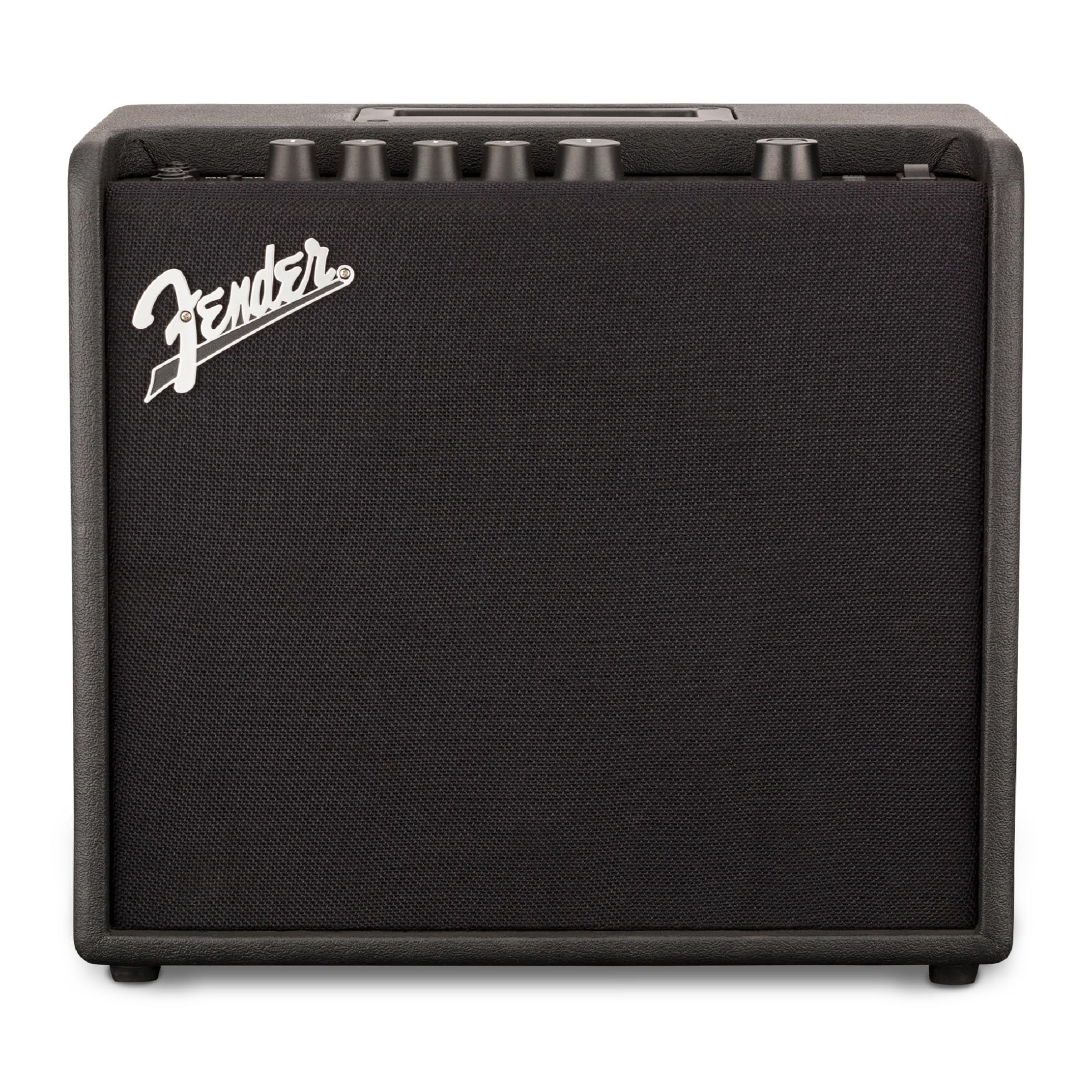 Fender Mustang LT-25 Digital Guitar Amplifier - 25W Electric Guitar Amp with Built-in Effects, Headphone Jack & USB Connectivity - Perfect for Home Practice, Studio Recording & Live Performances