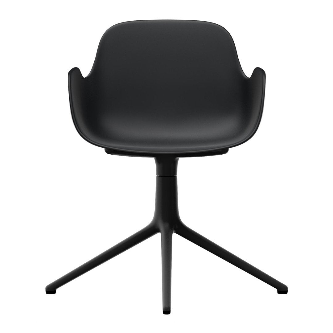 Modern Form Armchair with 4L Swivel Base - Ergonomic Office Chair for Home & Workspace - Perfect for Working, Gaming, and Relaxing