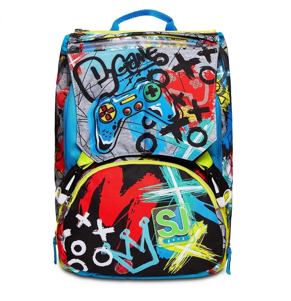Expandable School Backpack BIG - GLITZLED BOY + Large Pencil Case - GLITZLED BOY + Kids Sunglasses Set | Perfect for School, Travel & Outdoor Activities