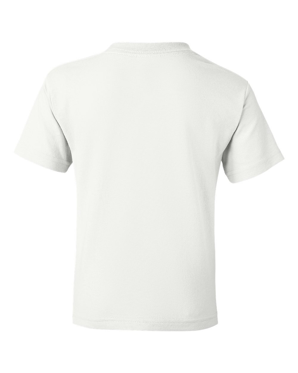 Gildan Boys DryBlend T-Shirt 5-Pack (G800B) - White, Size S - Soft Cotton Short Sleeve Tees for School, Sports & Everyday Wear