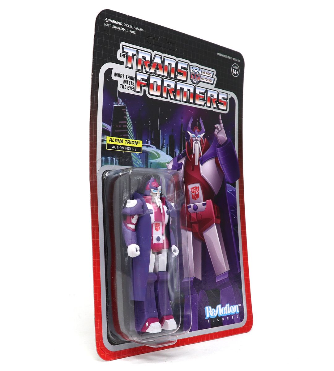 Alpha Trion Transformers Wave 2 ReAction Figure - Collectible Action Figure for Fans & Display - Perfect for Toy Collections, Gifts, and Home Decor