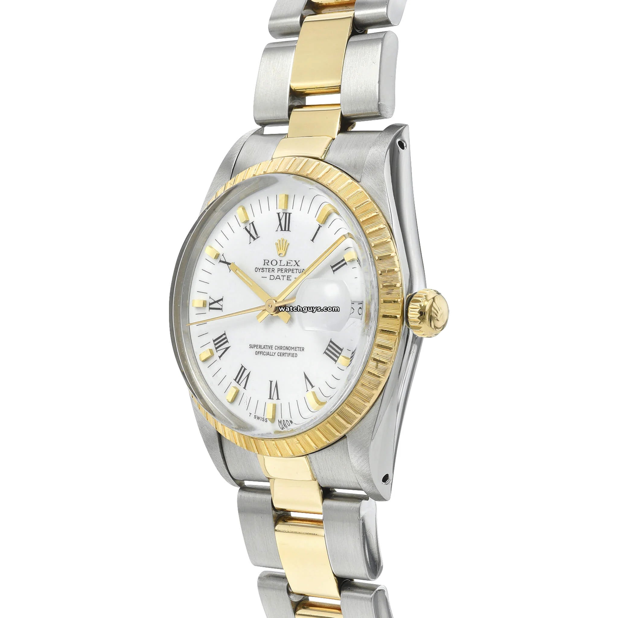 Rolex Datejust 15053 Two-Tone White Gold & Steel Watch - Perfect for Business, Formal Events & Luxury Gifting