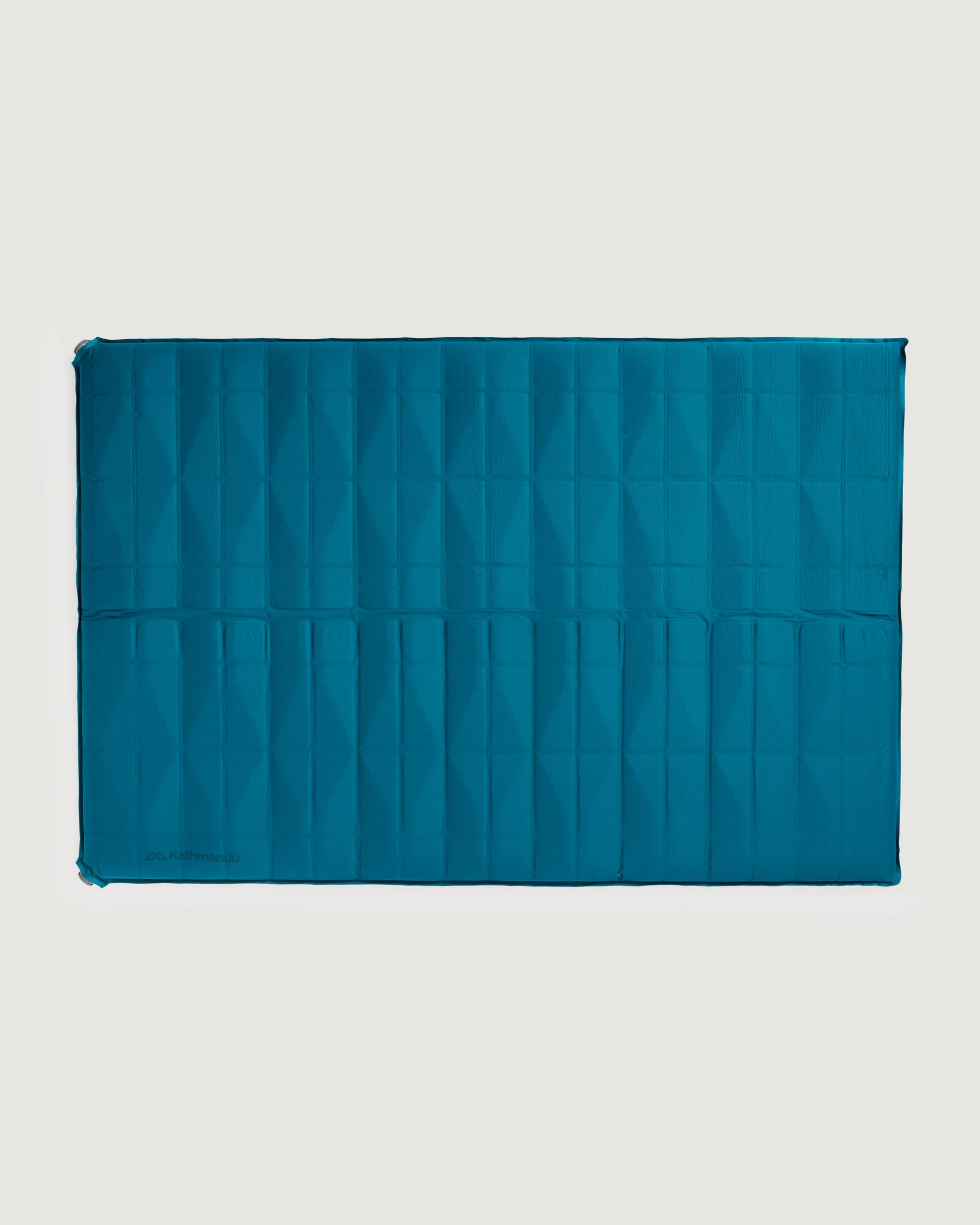 Vurso Self Inflating Double Sleeping Pad - 75mm Thick, Deep Lagoon Color - Perfect for Camping, Hiking & Outdoor Adventures