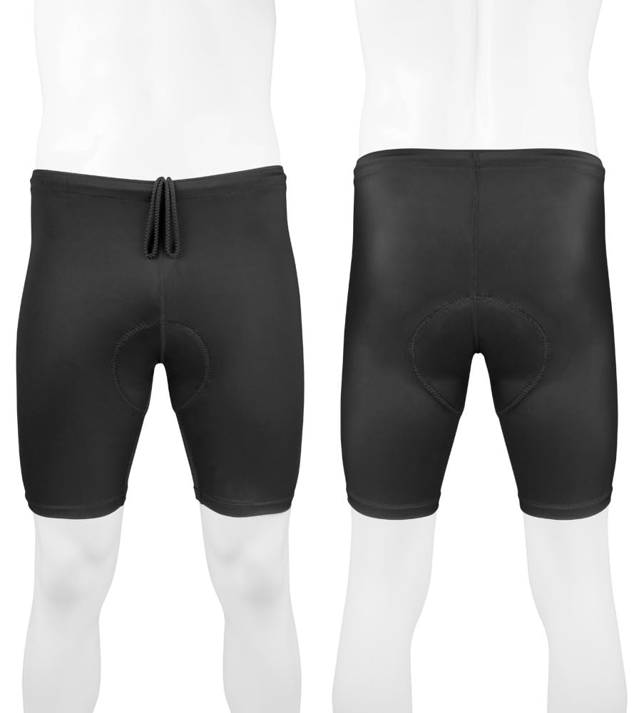Men's USA Classic Triathlon Shorts with Thin Quick-Dry Padding - High Performance Swim Bike Run Shorts - Made in USA - Perfect for Triathlons, Cycling & Gym Workouts