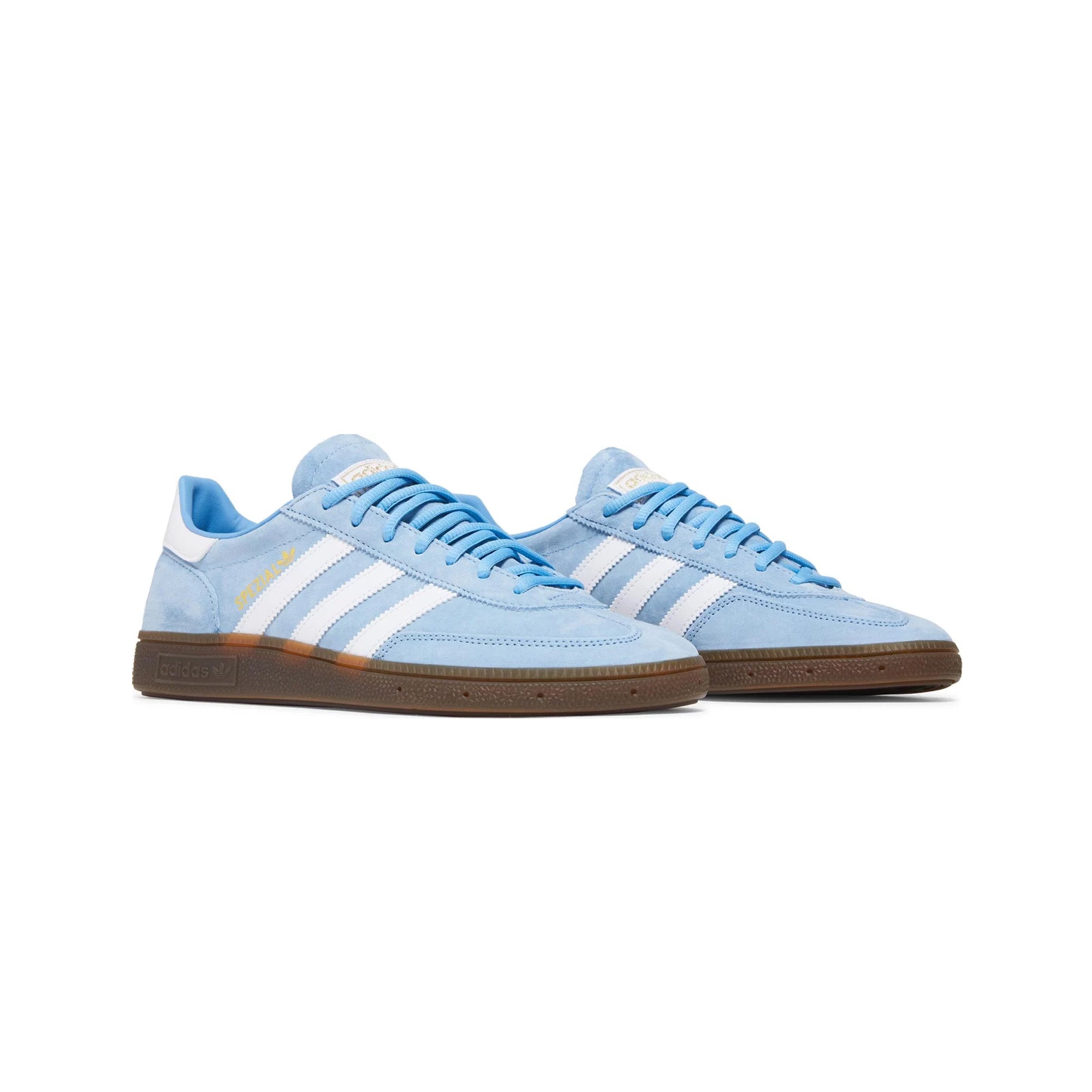 Adidas Handball Spezial Sneakers - Light Blue Men's Sports Shoes (2019) | Perfect for Indoor Sports & Casual Streetwear Fashion