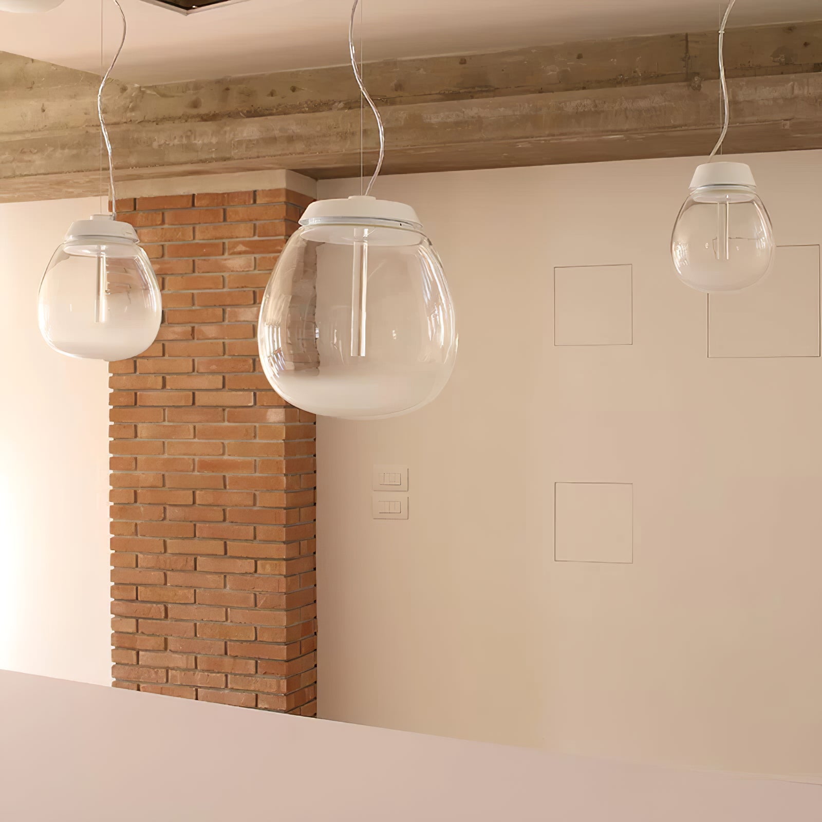 Empatia Modern Pendant Lamp - Stylish Hanging Light Fixture for Living Room, Dining Room, Kitchen Island & Bedroom Decor