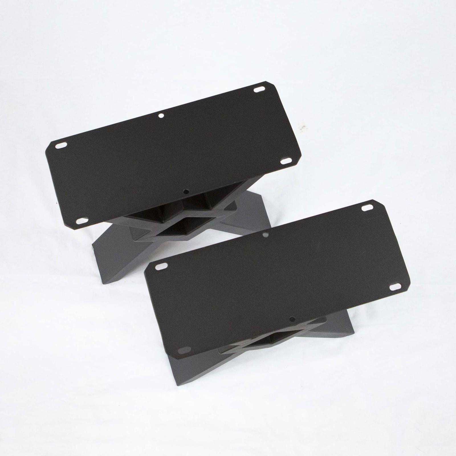 SS1900 Modern X-Shaped Bench Legs - 1 Pair Heavy Duty Metal Furniture Legs for DIY Wooden Benches, Chairs & Tables - Perfect for Home, Garden & Outdoor Decor