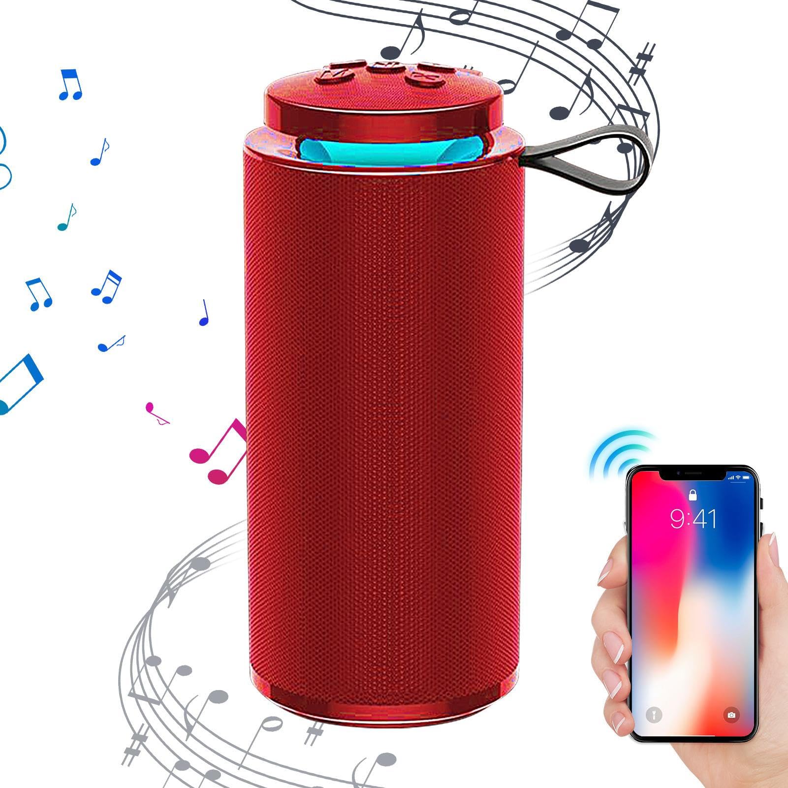 Waterproof Bluetooth Speaker - 20 Hour Playtime, Portable Wireless Speaker with HD Sound & IPX7 Rating | Perfect for Beach, Pool, Camping, Travel & Outdoor Adventures | Great for Parties, Shower Music & Backyard BBQs | Ideal for Water Sports, Hiking & Poolside Lounging | Best for Home Entertainment & Travel Companion | Use for Pool Parties, Shower Karaoke, Campfire Gatherings & Backyard Movie Nights