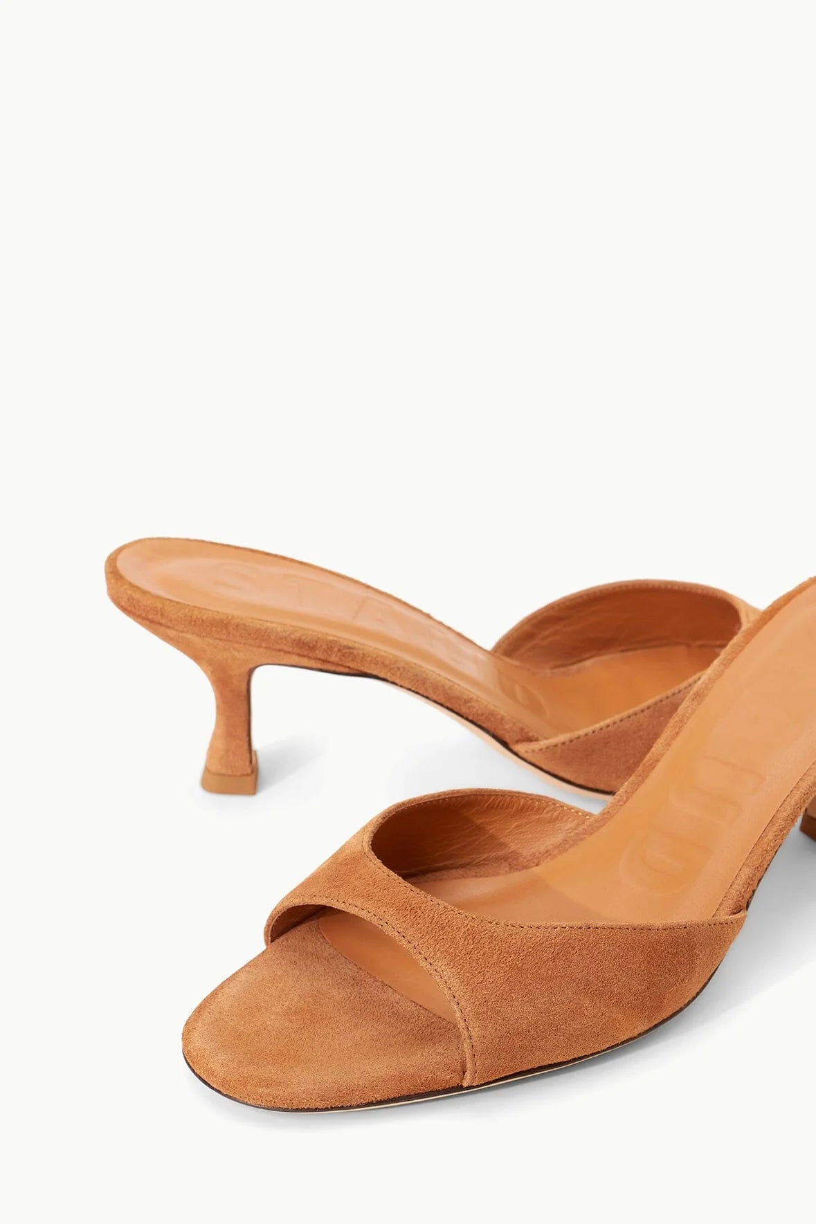 Brigitte Mule Tan Suede Women's Shoes - Comfortable Slip-On Loafers for Casual Wear, Office & Everyday Outfits