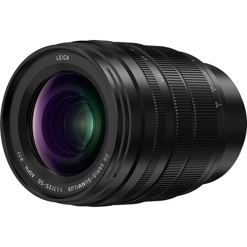 Panasonic Leica DG Vario Summilux 25-50mm f/1.7 ASPH. Lens - Professional Fast Aperture Zoom Lens for Micro Four Thirds Cameras - Perfect for Portrait, Street & Low Light Photography