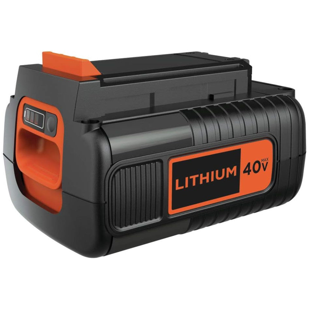 BLACK+DECKER 40V Max Lithium-Ion Battery for Cordless Power Tools - Perfect for Drills, String Trimmers & Outdoor Equipment