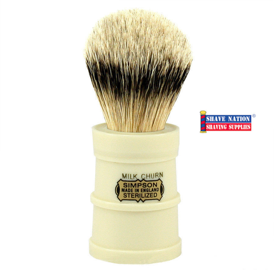 Simpsons Milk Churn Brush - Premium Cleaning Brush for Dairy Equipment & Farm Use - Ideal for Milking Pails, Churns & Stainless Steel Containers