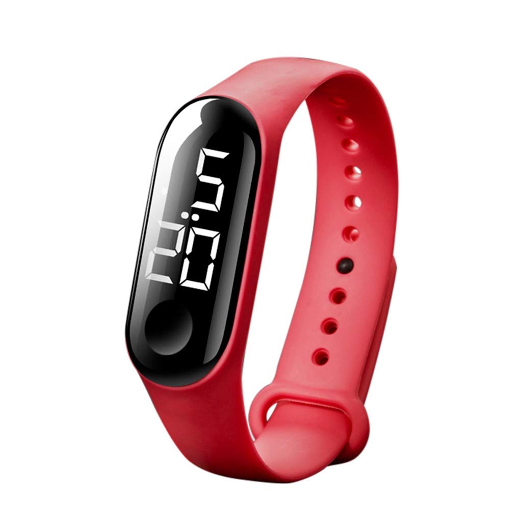 Men's Sports LED Luminous Sensor Watch - Digital Electronic Fashion Watch for Men & Women - Perfect for Running, Hiking, and Outdoor Activities