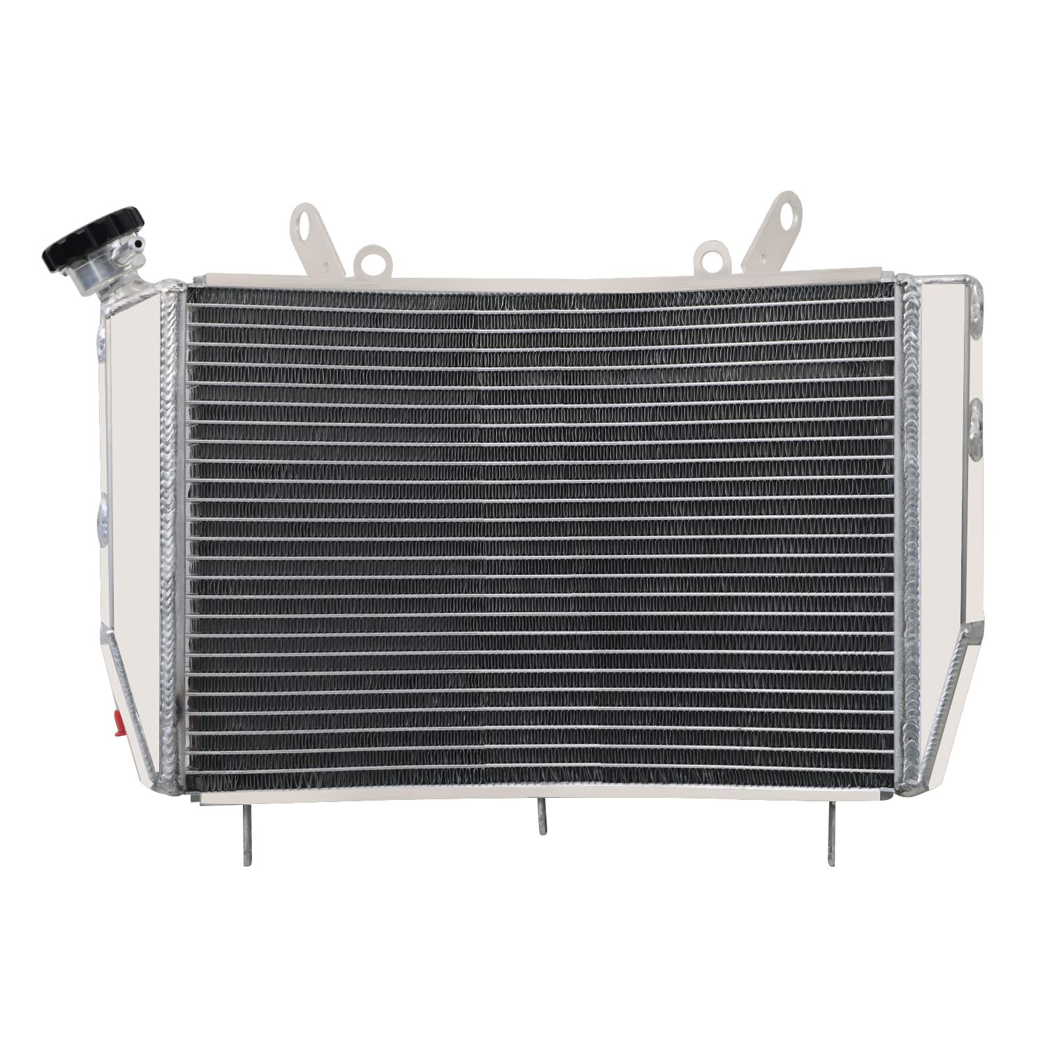 High Performance Aluminum Radiator for 2006-2011 Yamaha YZF-R6 (YZFR6) - Direct Fit Replacement for 06-11 R6 Models - Enhanced Cooling for Street & Track Racing