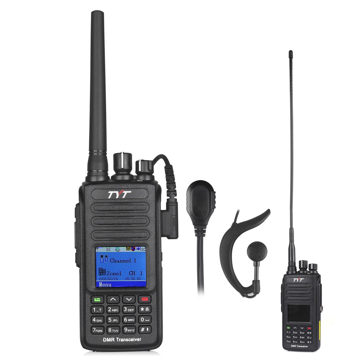 TYT MD-390G Digital Mobile Radio (DMR) Two-Way Walkie Talkie - Open Box - Perfect for Outdoor Adventures, Construction Sites & Emergency Communication