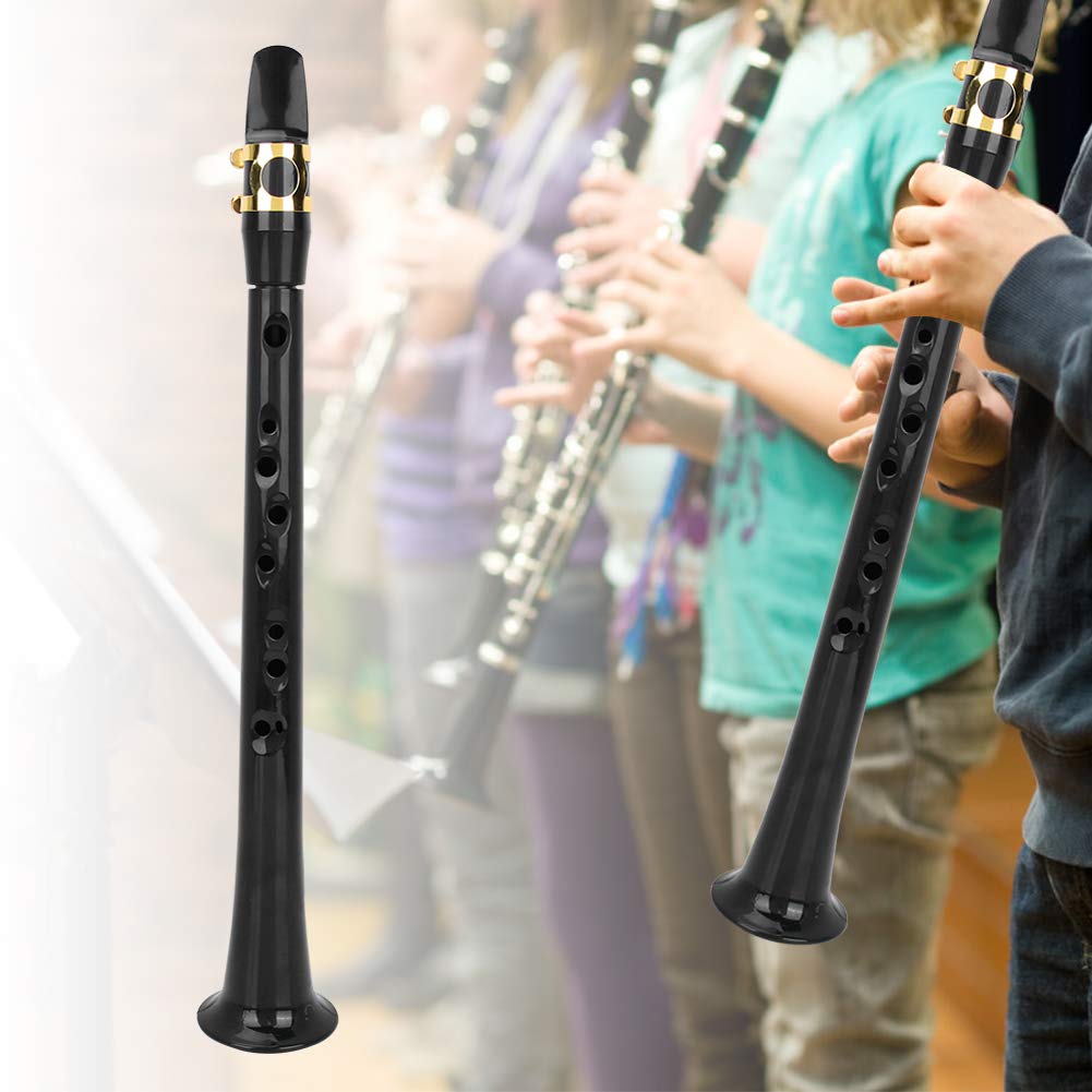 Portable Pocket Bb Saxophone - Mini Saxophone with Carrying Case | Perfect for Travel, Street Performance & Music Practice