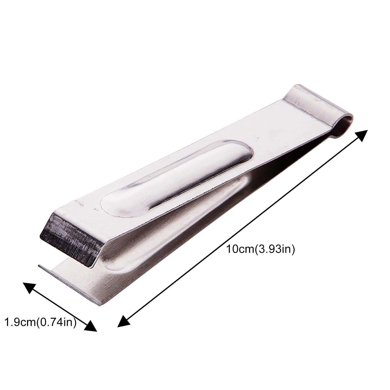 Professional Stainless Steel Hair Removal Tweezers - Fish Bone Remover, Pincer Clip & Plucking Clamp - Multipurpose Kitchen & Beauty Tool for Eyebrow Grooming, Splinter Removal & Fish Preparation