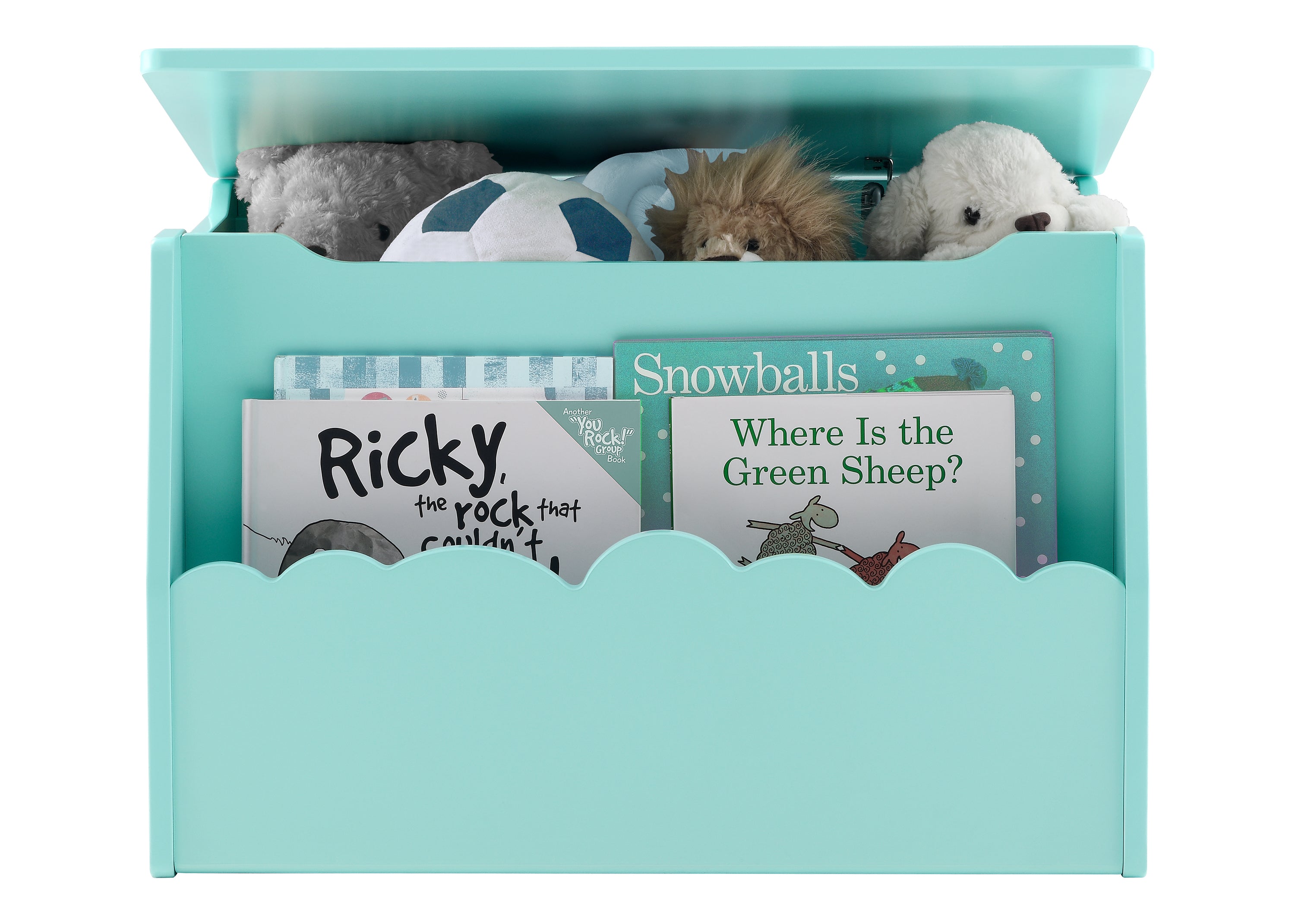 Cloud Toy Box - Greenguard Gold Certified for Safe & Non-Toxic Kids' Storage | Perfect for Nursery, Playroom & Daycare Organization