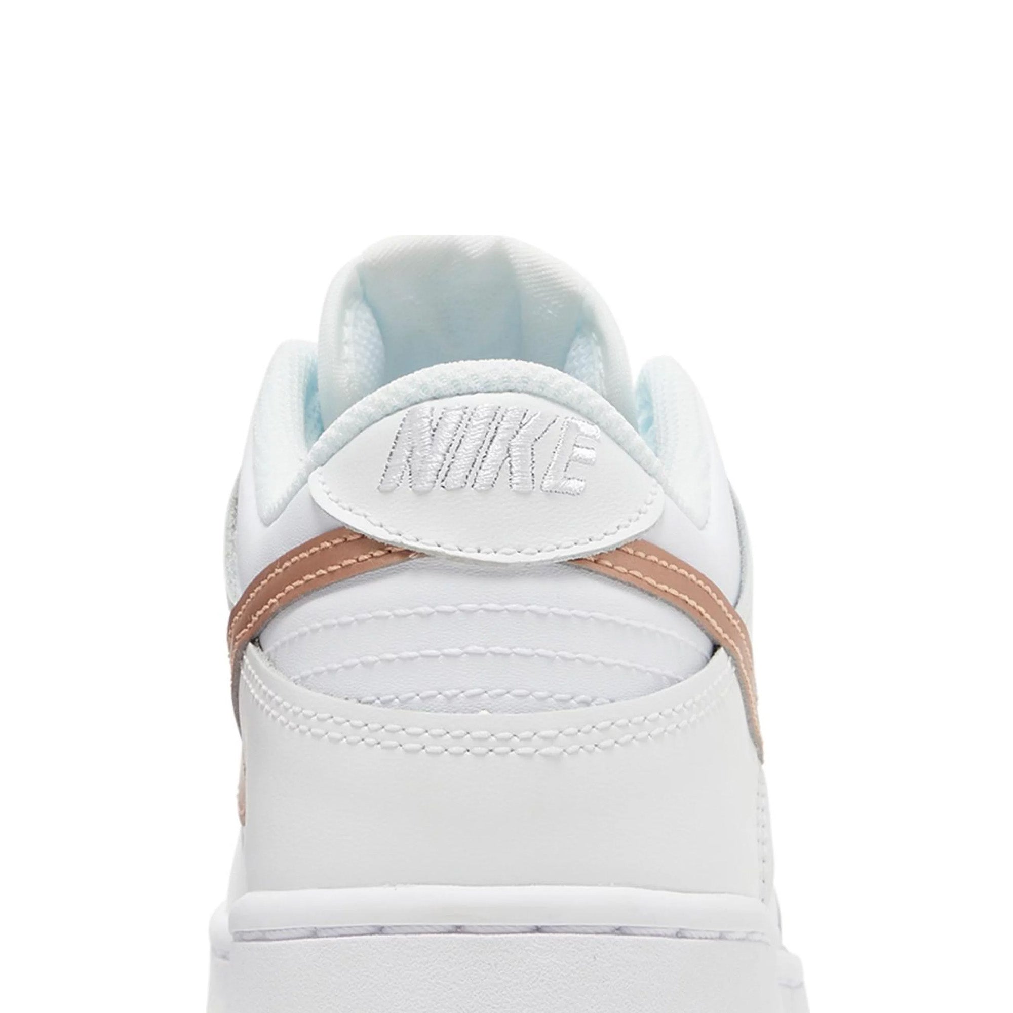 Nike Dunk Low 'White Pink' GS Sneakers (2022) - Women's & Girls' Casual Shoes for School, Streetwear & Fashion Outfits
