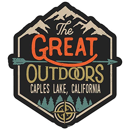 Caples Lake California The Great Outdoors 4-Inch Fridge Magnet - Perfect for Home, Office & Travel Souvenirs