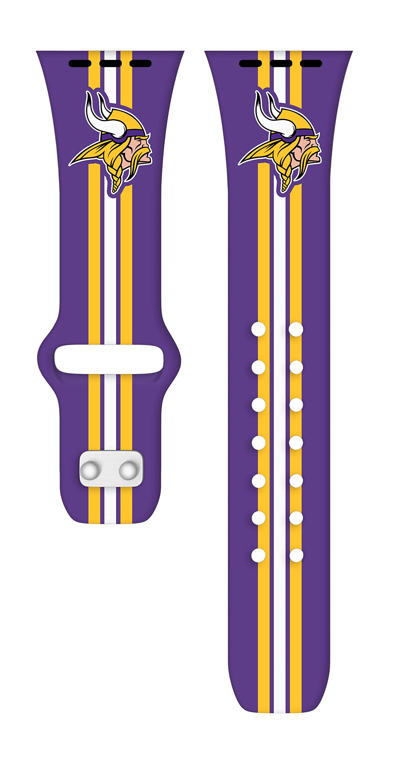 Minnesota Vikings HD Apple Watch Band - Compatible with All Apple Watch Models - Perfect for Game Day & Sports Fans