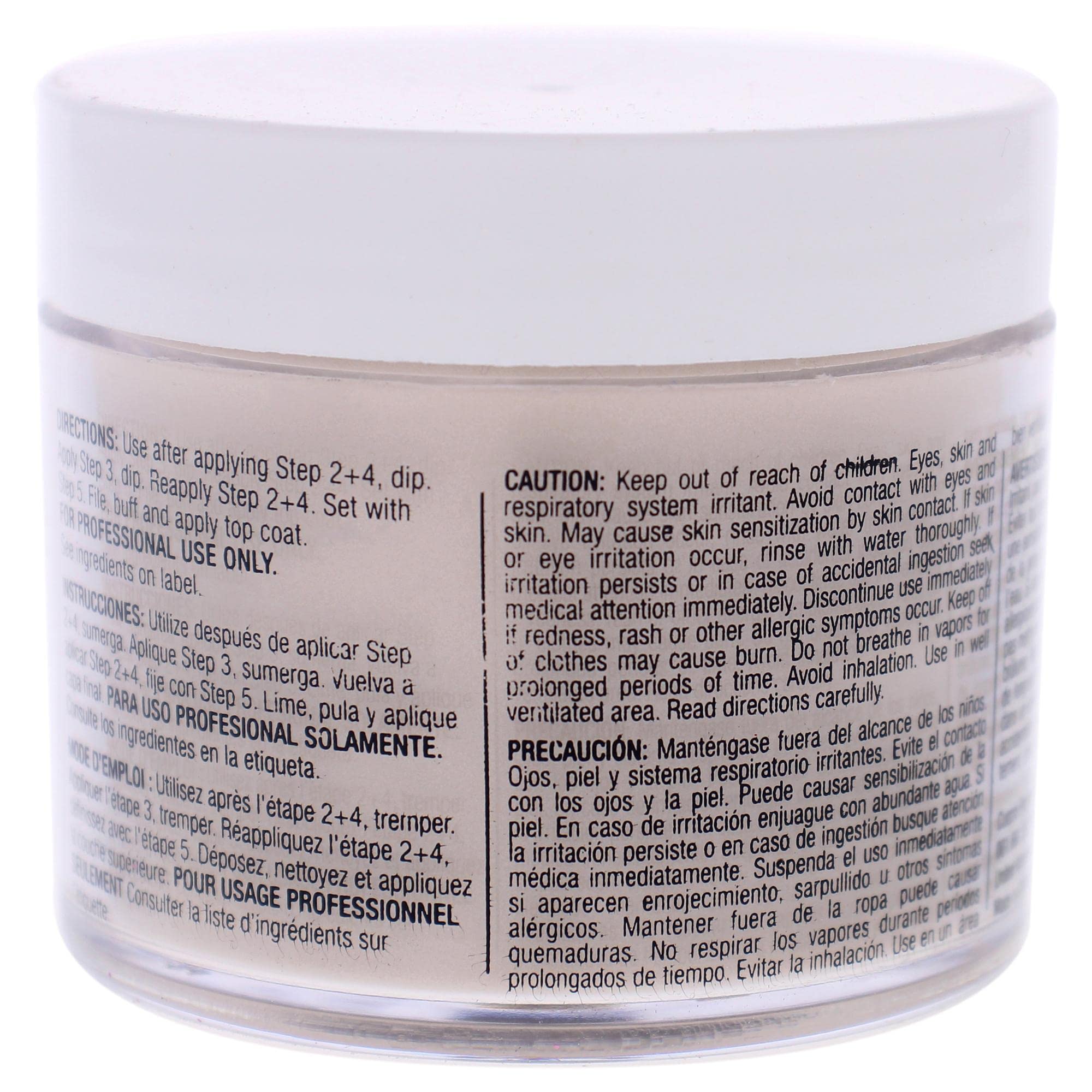 Cuccio Powder Polish - Acrylic Nail Dipping System - 45g (1.6oz) Creamy Tan Dip Powder for Salon & Home Manicure - Perfect for French Tips & Nail Art Designs