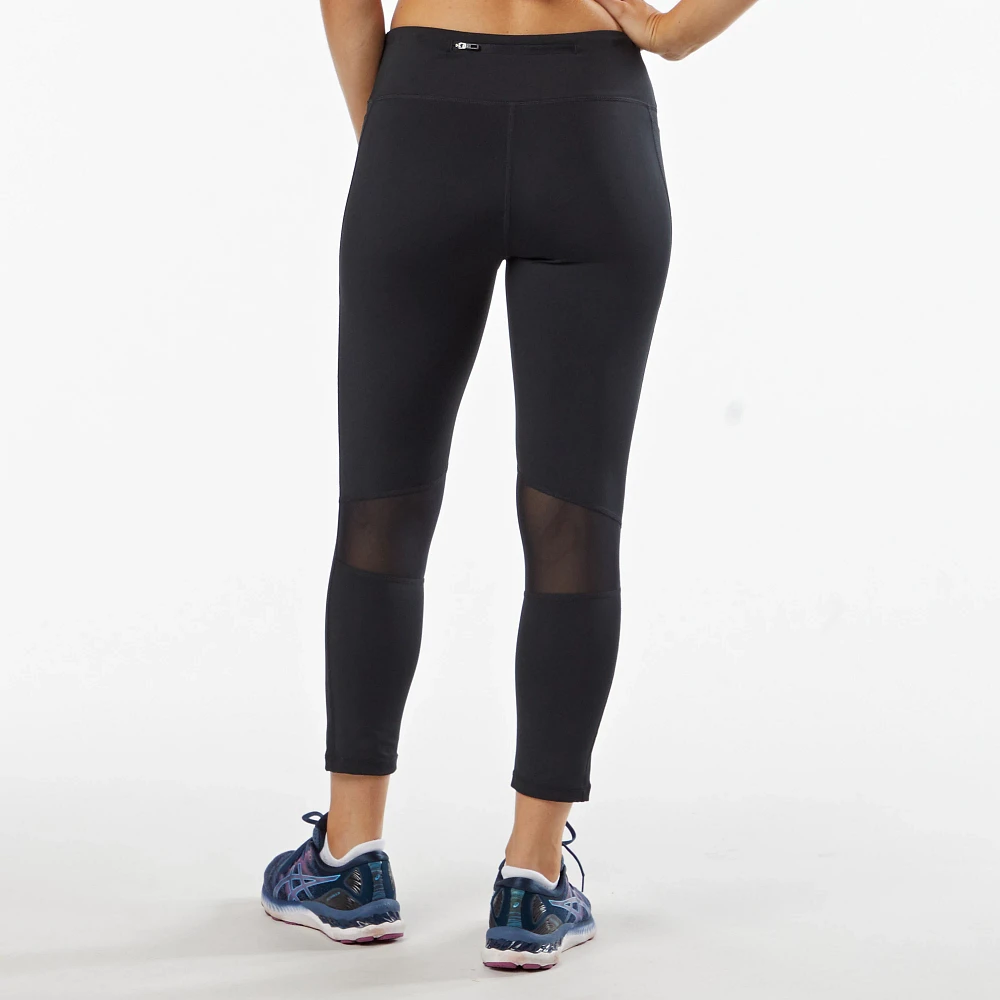 Korsa Women's Recharge 7/8 Compression Crop Top 3.0 - High Performance Workout & Yoga Activewear for Running, Gym & Fitness