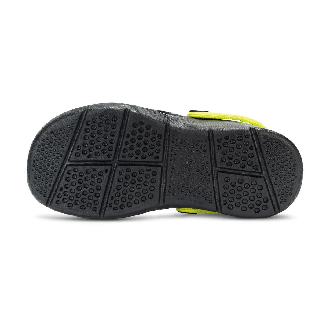 Joybees Citrus Light Speed Kids' Active Clog Shoes - Non-Slip Waterproof Garden Clogs for Boys & Girls - Perfect for Outdoor Play, Beach, Pool & Backyard Activities