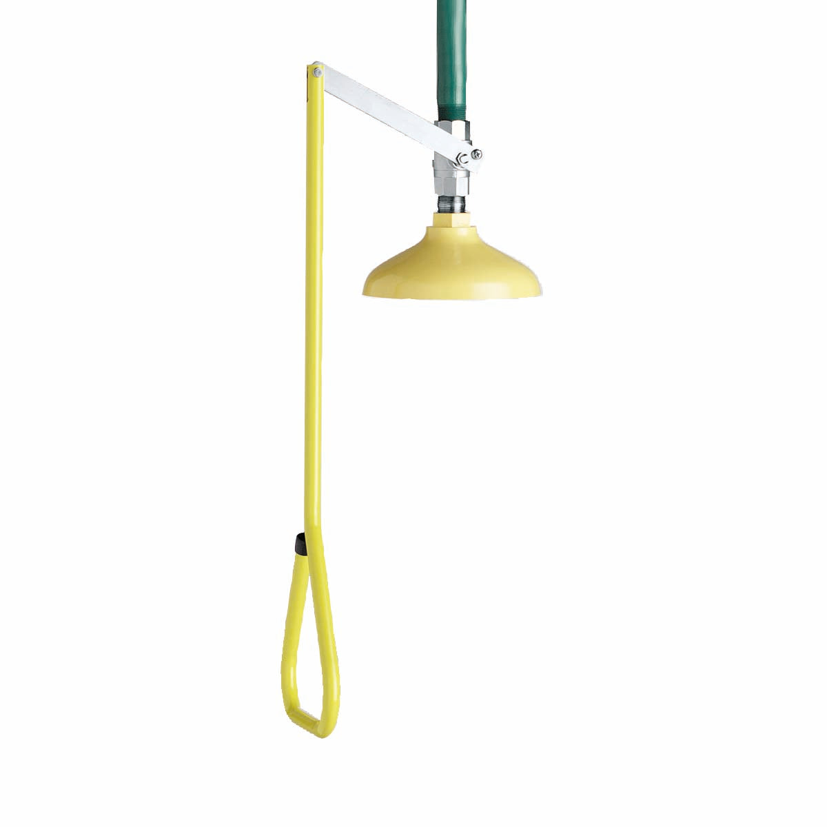 Speakman Lifesaver SE 220 SCSV Vertical Emergency Safety Shower with Chain & Ring - OSHA Compliant for Laboratories & Industrial Workplaces