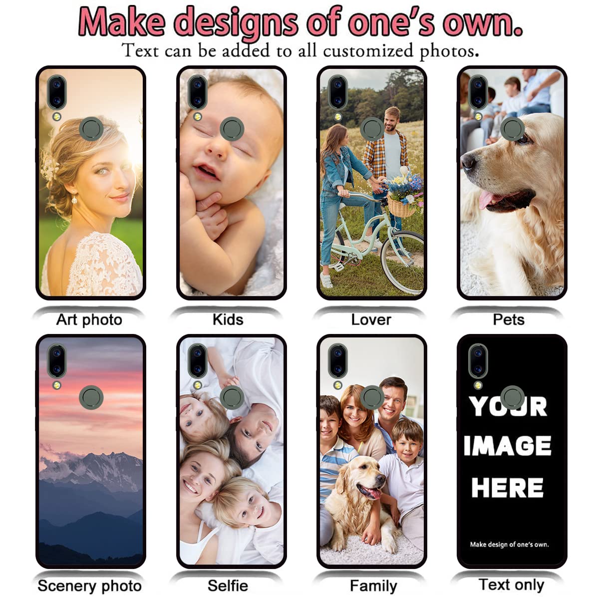 Custom UMIDIGI A11 Pro Max Phone Case - Personalized Picture Shockproof Silicone Cover, Soft Candy Design Protective Case - Perfect Christmas Birthday Gift for Men Women - Ideal for Daily Use, Travel & Outdoor Activities
