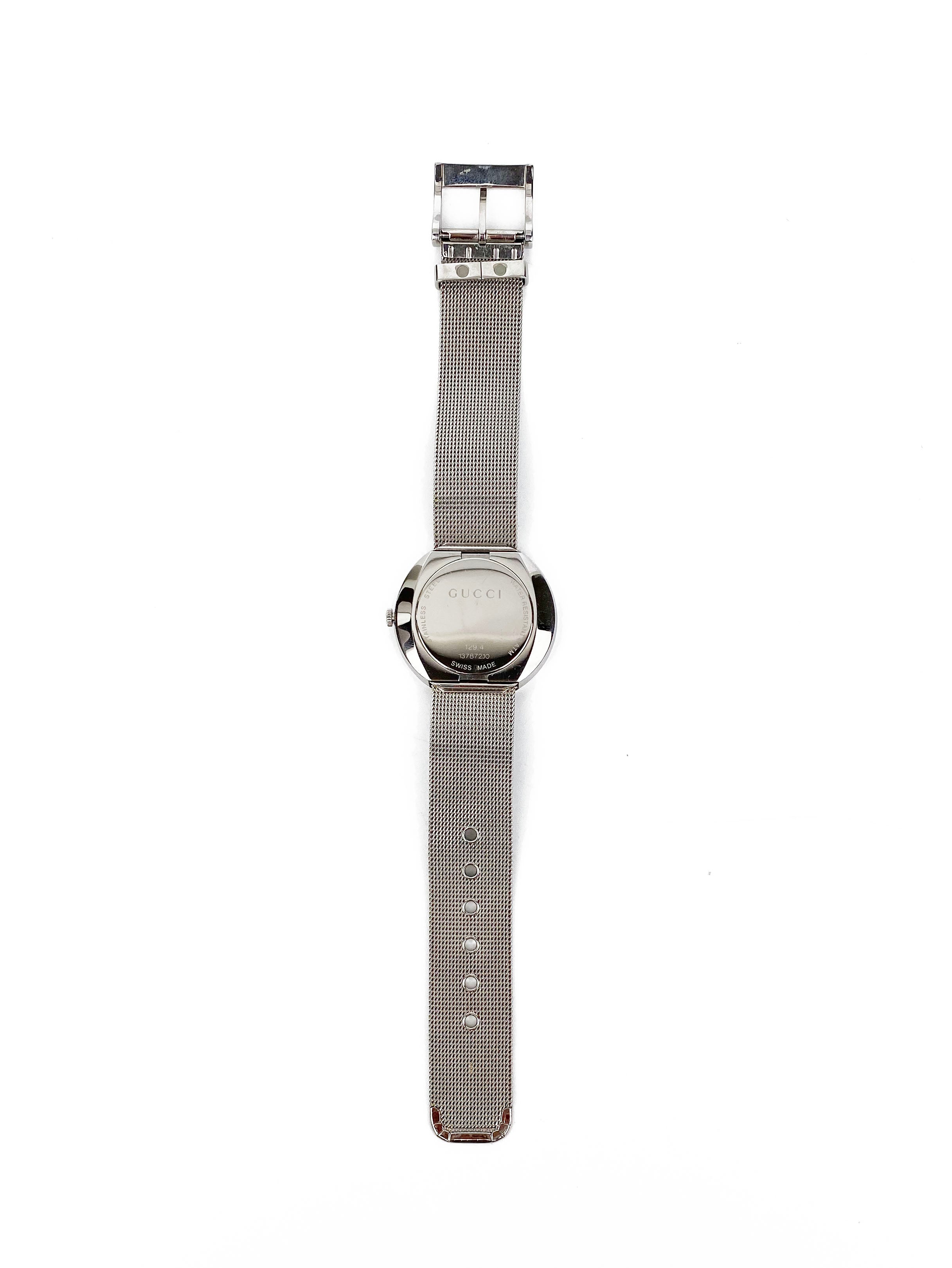 Gucci Double G Logo Stainless Steel Watch for Men & Women - Luxury Fashion Timepiece for Everyday Wear & Special Occasions