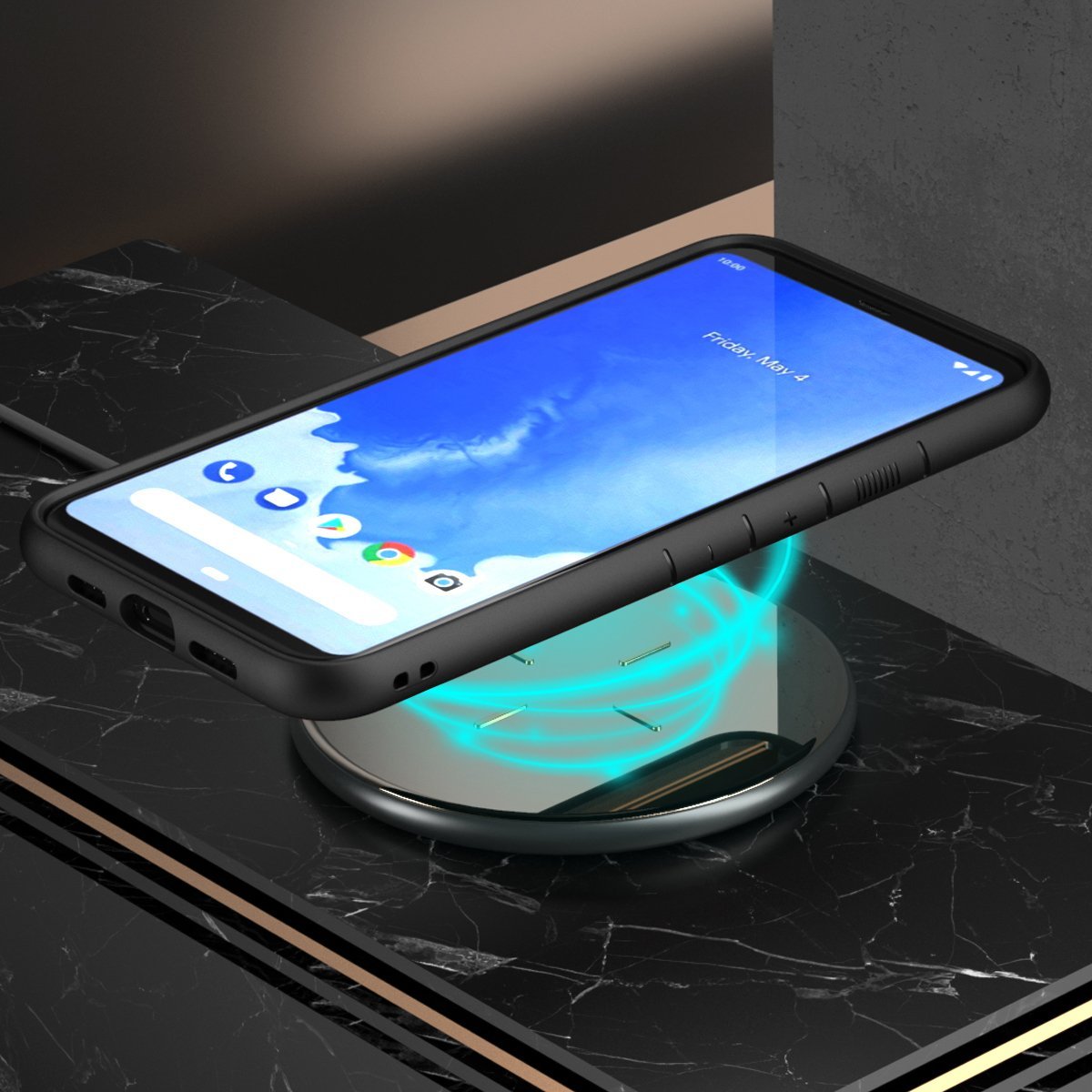 Google Pixel 4 XL Unicorn Beetle Style Clear Case - Slim Protective Phone Cover with Shock Absorption for Google Pixel 4 XL - Perfect for Everyday Use, Travel & Outdoor Activities