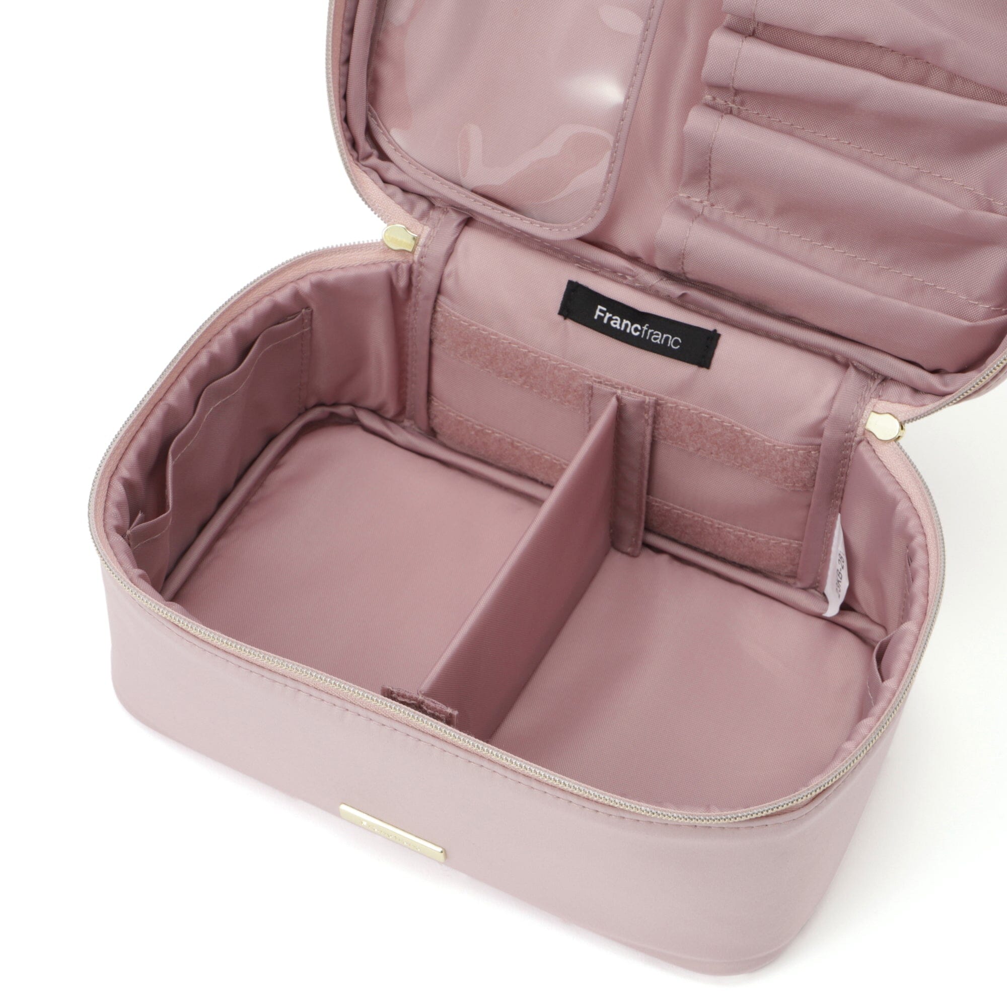 Frilly Vanity Pouch for Women - Small Pink Cosmetic Bag | Perfect for Makeup, Travel & Bridal Essentials Storage