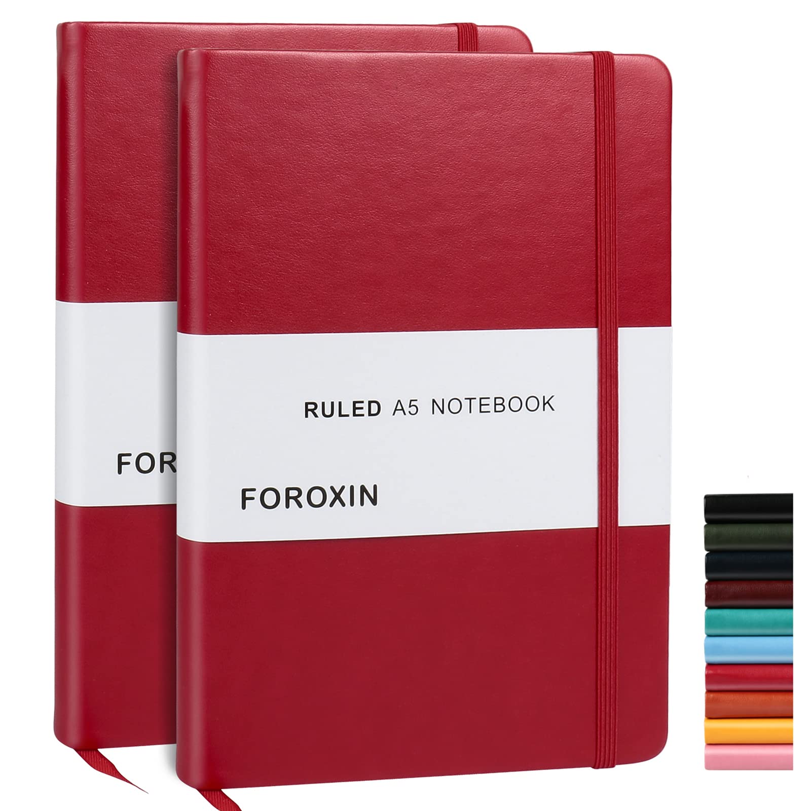 Premium Leather Lined Journal Notebook for Women & Men - 8.3