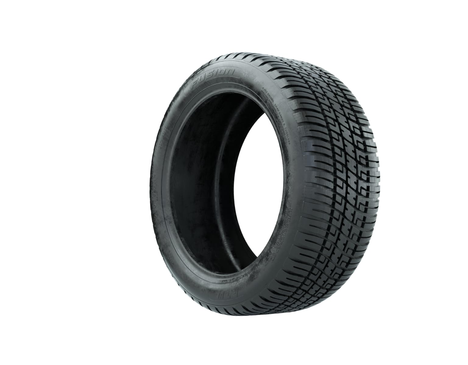 GTW Fusion 19 Inch Golf Cart Street Tires - 205/30-14 Size with Universal Fit for 14 Inch Wheels (Lift Kit Required) - Perfect for Neighborhood Cruising, Campgrounds & Golf Course Use