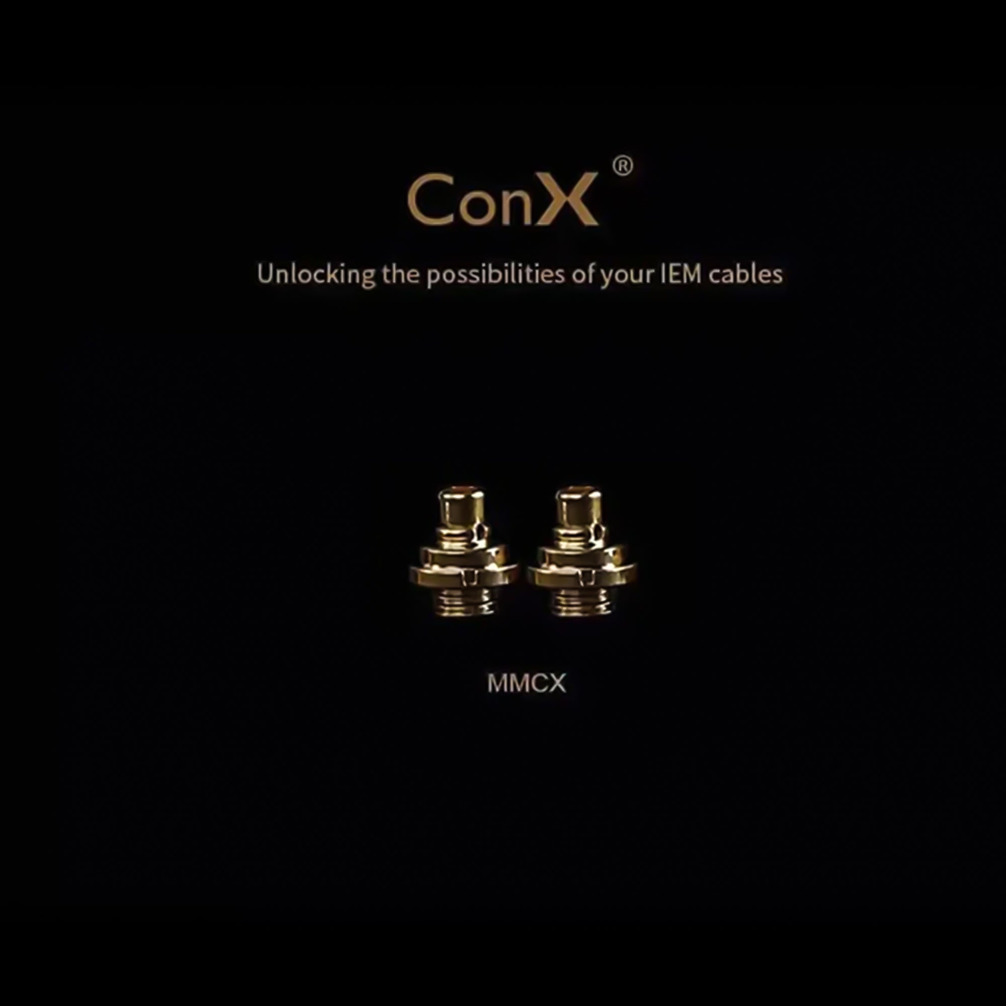 Effect Audio ConX Single Connector Adapter - Premium IEM Cable Connector for Custom In-Ear Monitors | Perfect for Musicians, Audiophiles & Studio Use