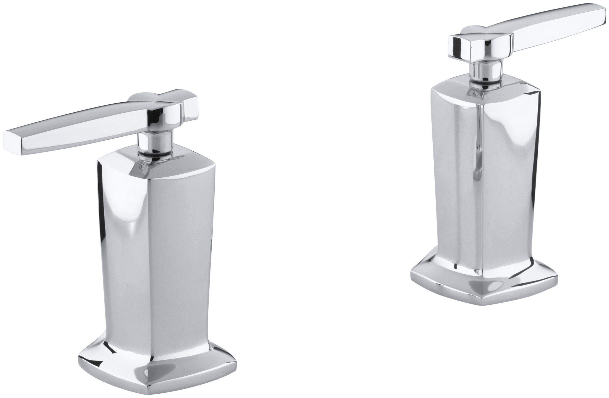 Kohler K-T16248-4-CP 2-Handle Deck Mount Bathroom Faucet Trim in Chrome - Perfect for Modern Bathroom Renovations and Shower Upgrades
