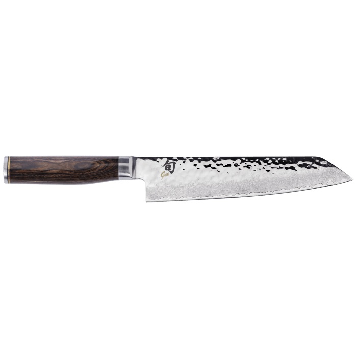 Shun Premier 8-Inch Kiritsuke Japanese Chef Knife - High-Carbon Stainless Steel Blade for Precision Slicing & Sushi Preparation - Perfect for Professional Chefs & Home Cooking Enthusiasts