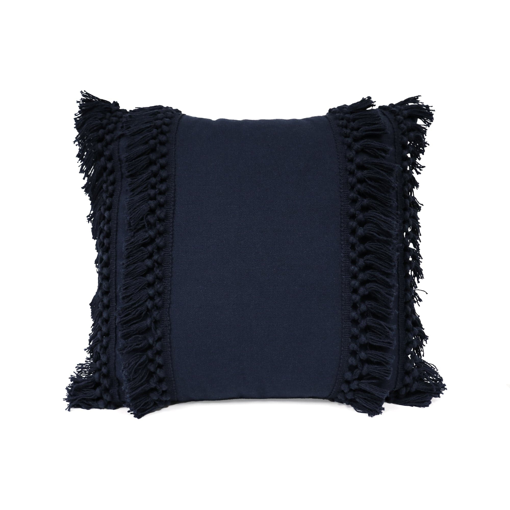 Modern Tassel Decorative Pillow - Bohemian Style Throw Cushion for Sofa, Bed & Home Decor - Perfect for Living Room, Bedroom & Nursery Accents