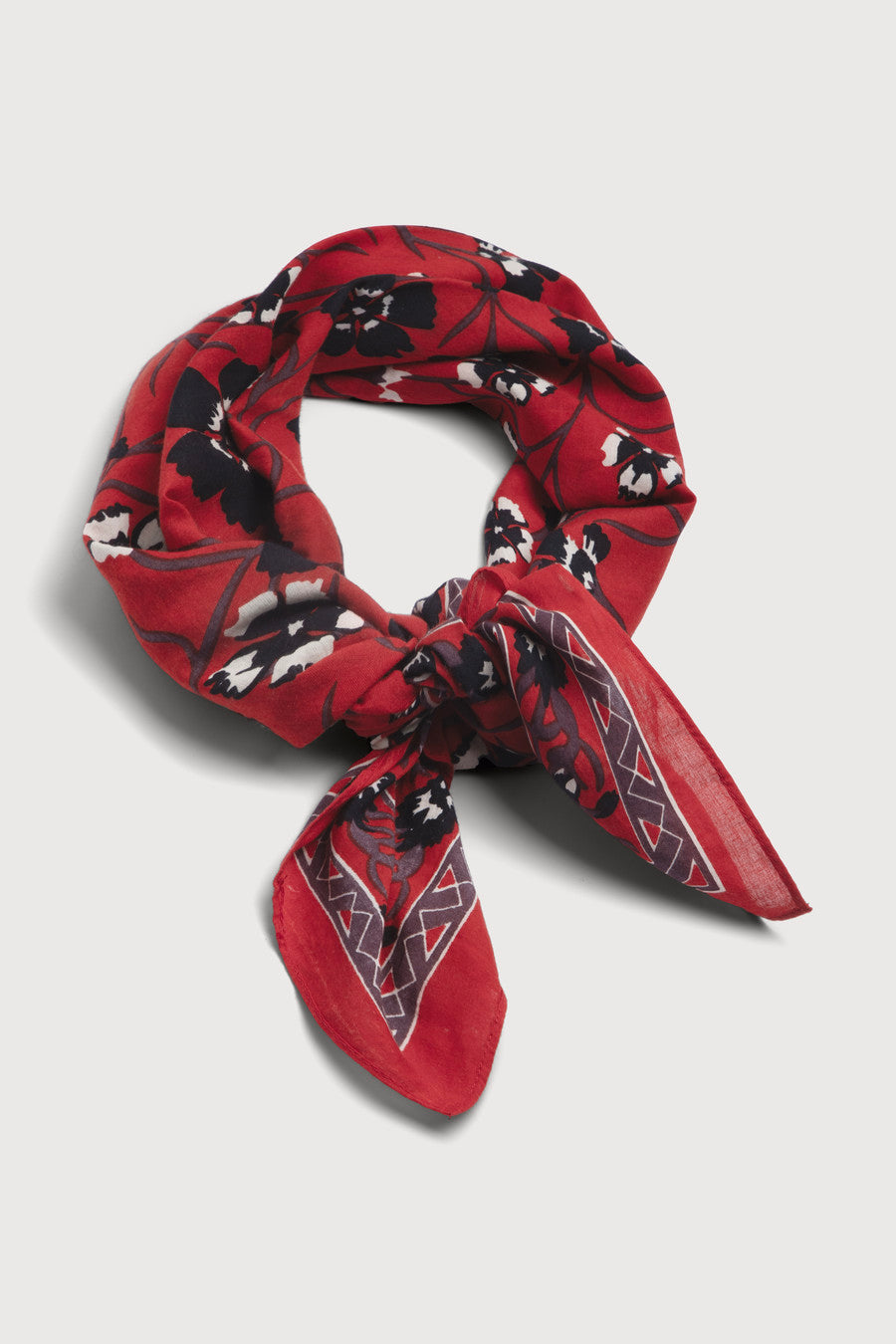 Floral Bandana Scarf - Stylish & Versatile Fashion Accessory for Women, Men - Perfect for Headband, Neck Scarf, Hair Wrap, Face Covering & Outdoor Activities