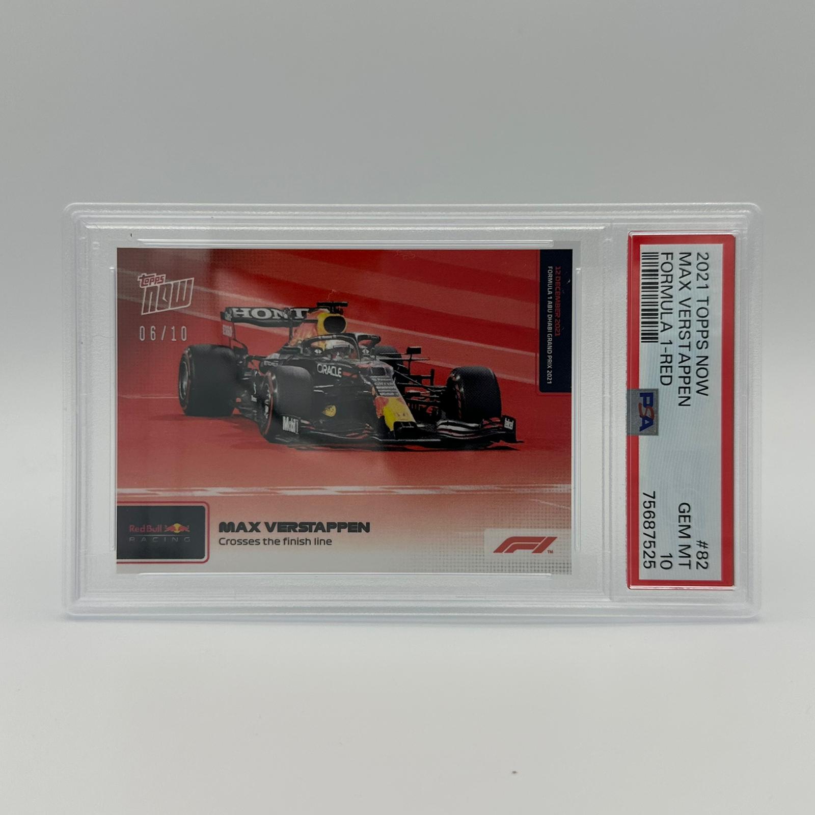 PSA 10 Graded 2006 Topps Max Verstappen #82 