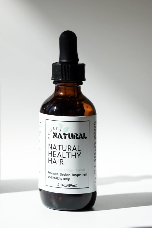 Organic Rosemary Hair Growth Oil - Plant-Based & Healthy Hair Treatment for Thicker, Stronger Hair (2oz) | TikTok Viral Hair Care for Daily Nourishment & Scalp Massage