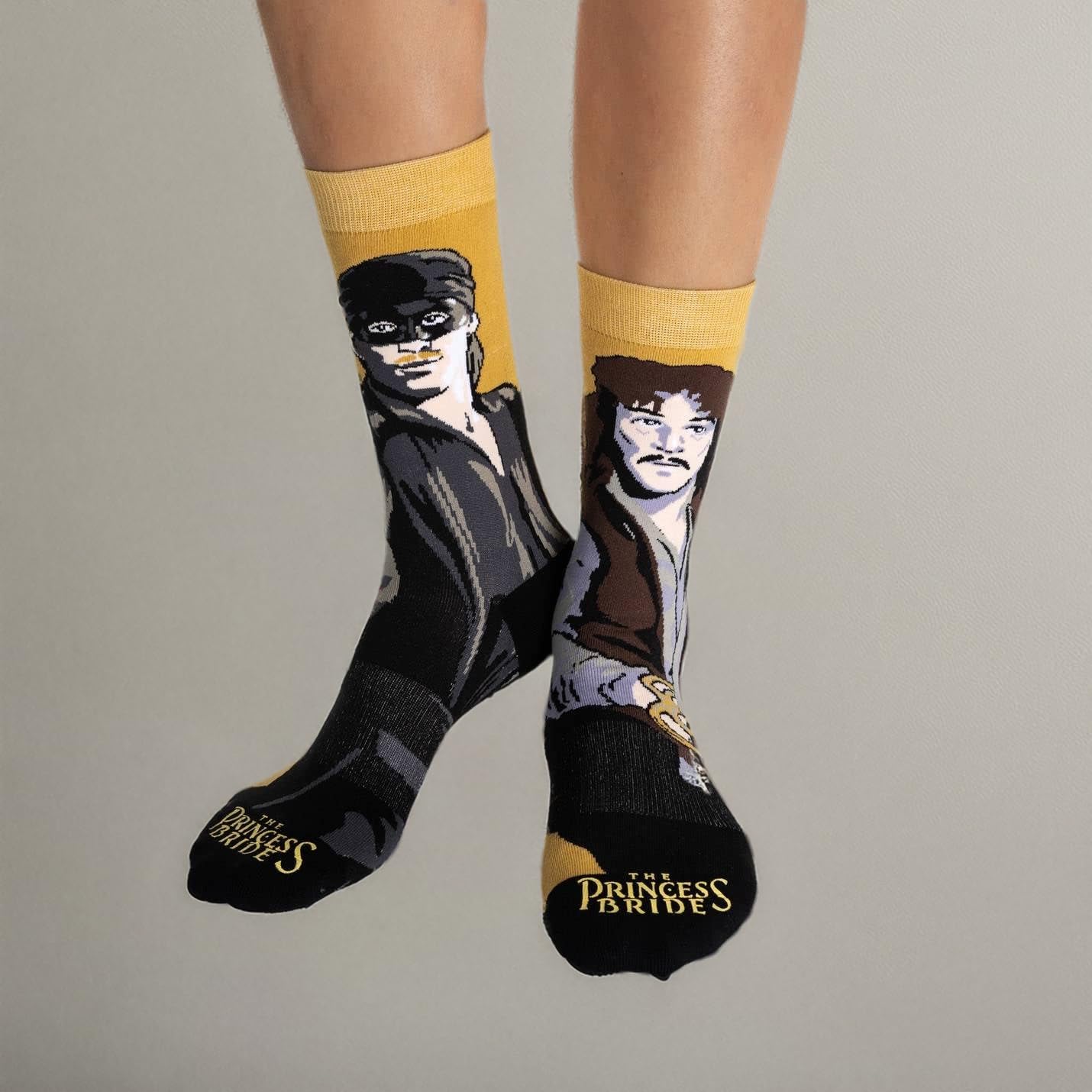 Good Luck Sock Women's The Princess Bride Novelty Socks - Fun & Comfortable Crew Socks for Adults - Perfect Gift for Movie Fans & Princess Bride Lovers