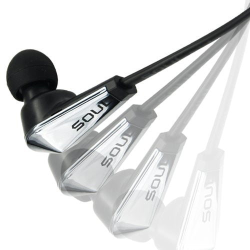 Soul Ludacris SLF02 Wireless Earbuds - Bluetooth 5.0 In-Ear Headphones with Noise Isolation, 24H Playtime for Running, Gym, Workout & Travel