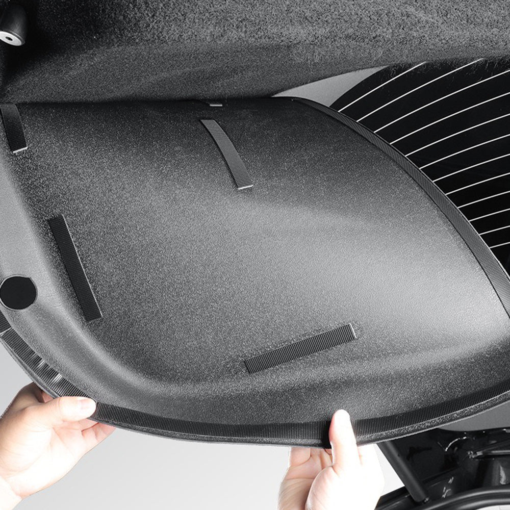2025+ Tesla Model Y Juniper All-Weather Trunk Liner Mat - Heavy Duty TPE Rubber, Eco-Friendly Design - Perfect for Road Trips, Camping & Daily Use