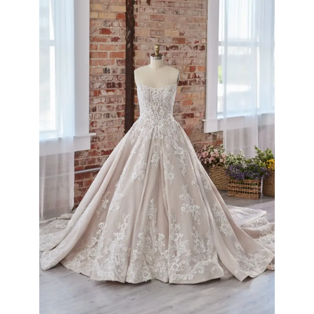 Norvinia by Sottero and Midgley | Elegant Wedding Dress for Brides | Perfect for Church Ceremonies, Beach Weddings & Formal Receptions